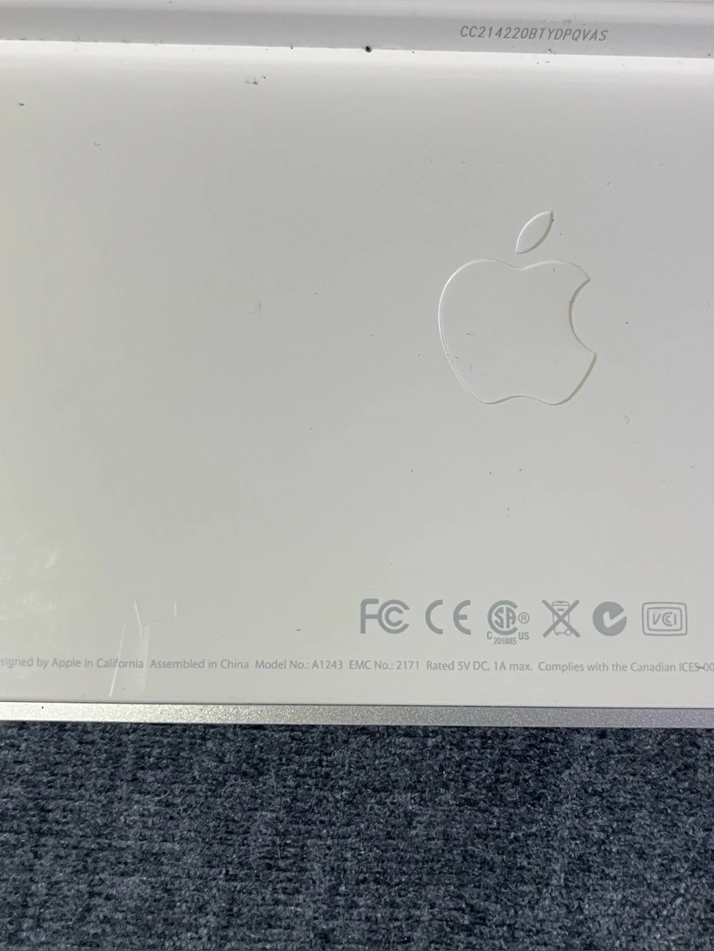 Apple keyboard a1243